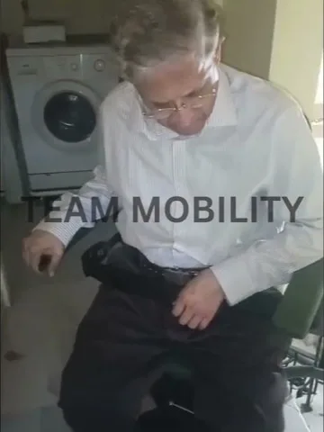 Stairlift on stairs that turn, in a Vashi home