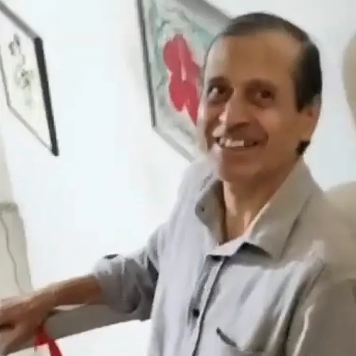 Straight stairlift in a Hyderabad home